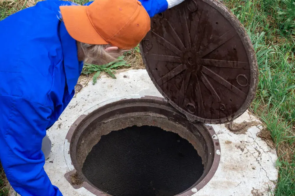 Empresa limpa fossa em Teresópolis